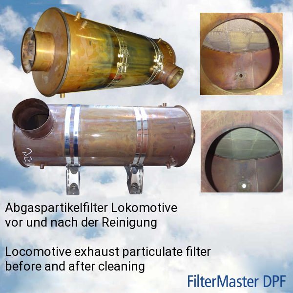 FilterMaster reliably cleans even large filters without any dismantling